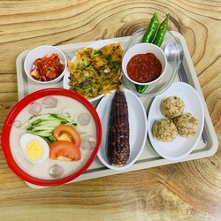 흑임자콩국수