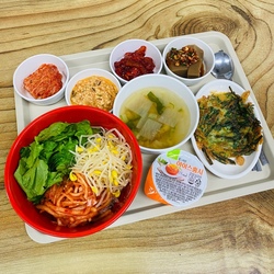 강된장보리밥