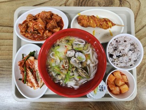 바지락칼국수