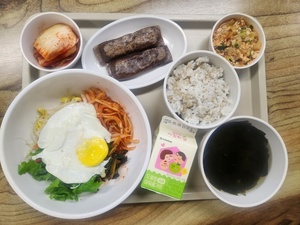 열무보리비빔밥