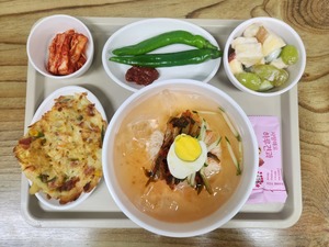 열무냉국수
