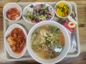 바지락칼국수