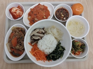 표고시래기밥